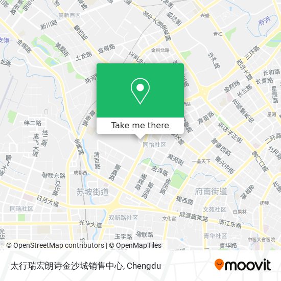 太行瑞宏朗诗金沙城销售中心 map