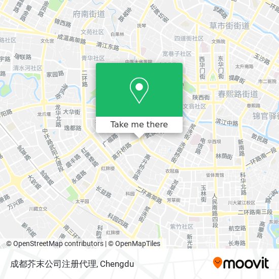 成都芥末公司注册代理 map