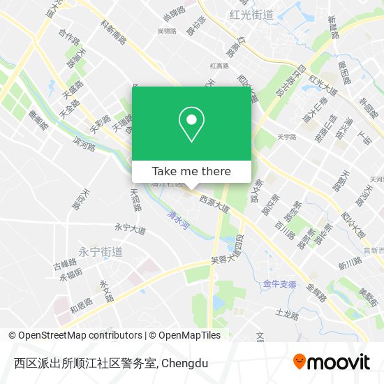 西区派出所顺江社区警务室 map