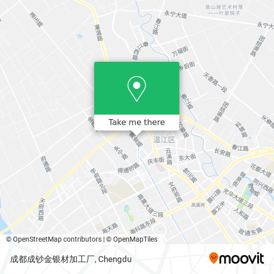 成都成钞金银材加工厂 map