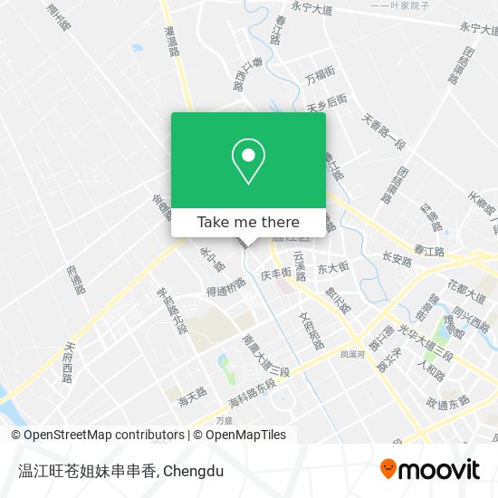 温江旺苍姐妹串串香 map