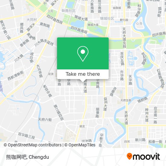 熊咖网吧 map