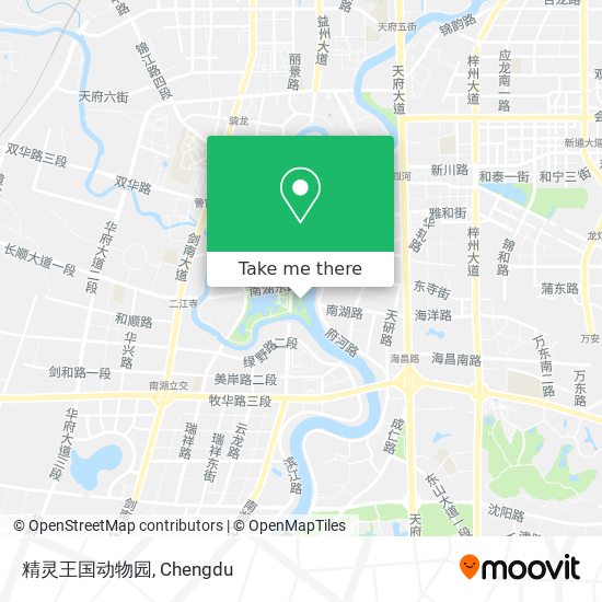 精灵王国动物园 map