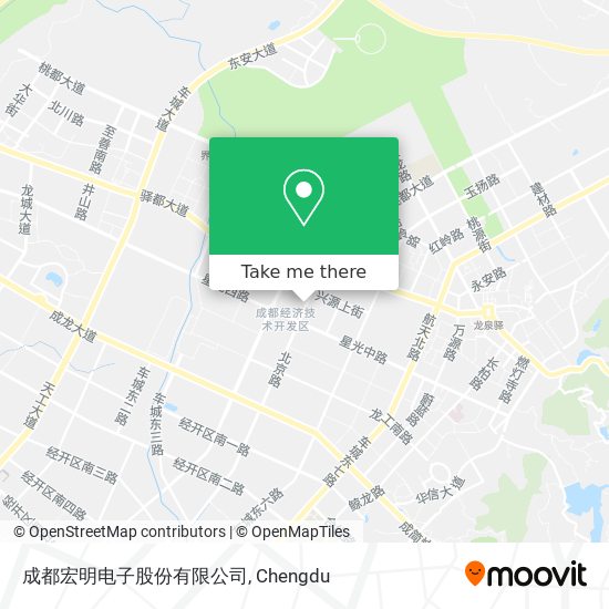 成都宏明电子股份有限公司 map