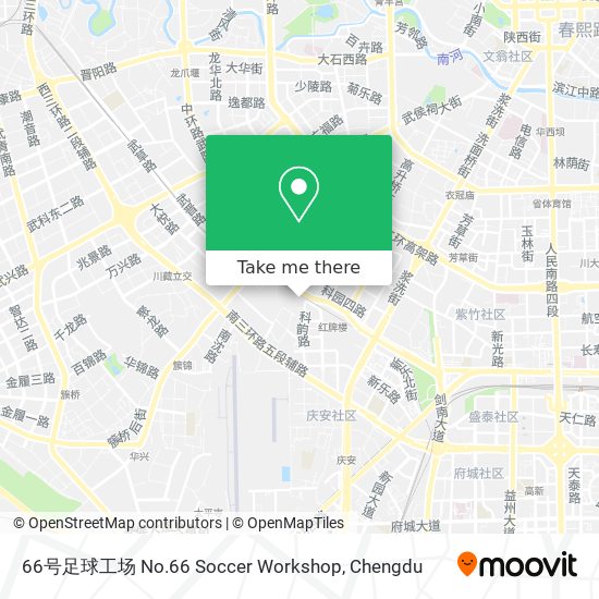 66号足球工场 No.66 Soccer Workshop map