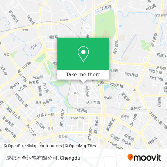 成都木全运输有限公司 map