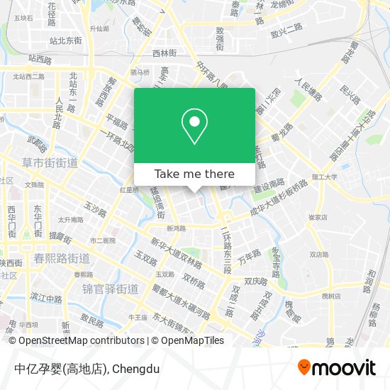 中亿孕婴(高地店) map