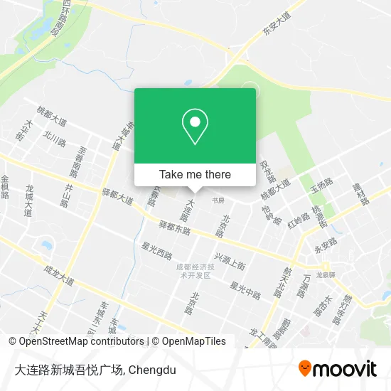 大连路新城吾悦广场 map