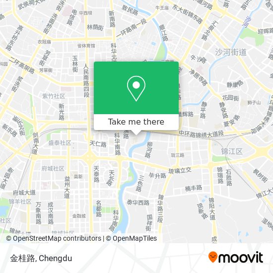 金桂路 map