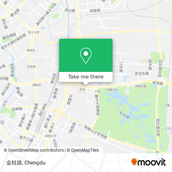 金桂路 map