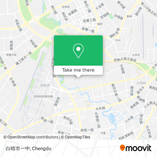 白晴市一中 map