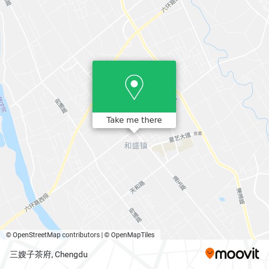 三嫂子茶府 map