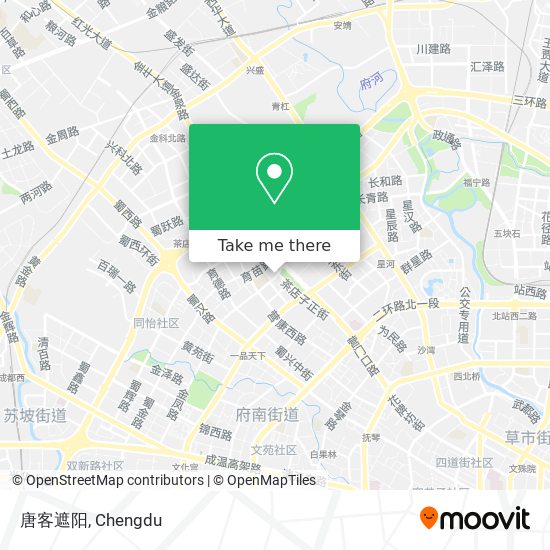 唐客遮阳 map