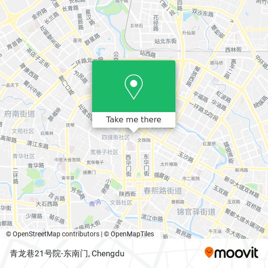 青龙巷21号院-东南门 map