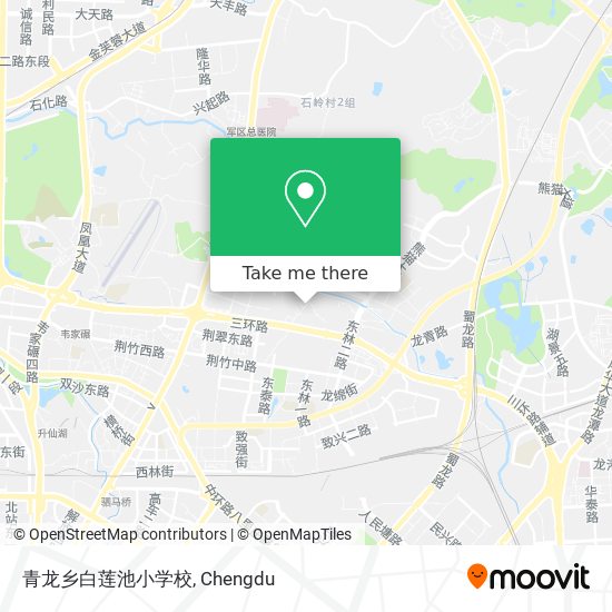 青龙乡白莲池小学校 map