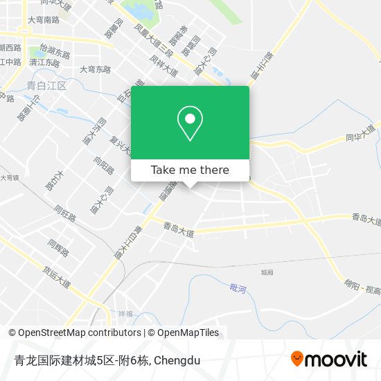 青龙国际建材城5区-附6栋 map