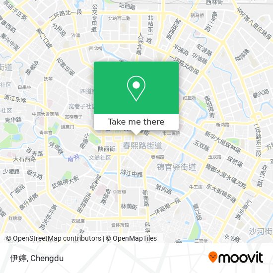 伊婷 map