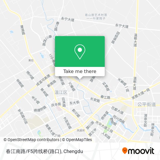 春江南路/F5跨线桥(路口) map