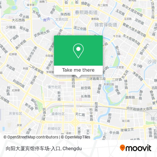 向阳大厦宾馆停车场-入口 map