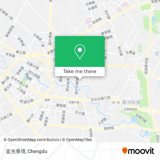 蓝光香境 map
