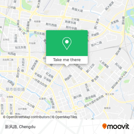 新风路 map
