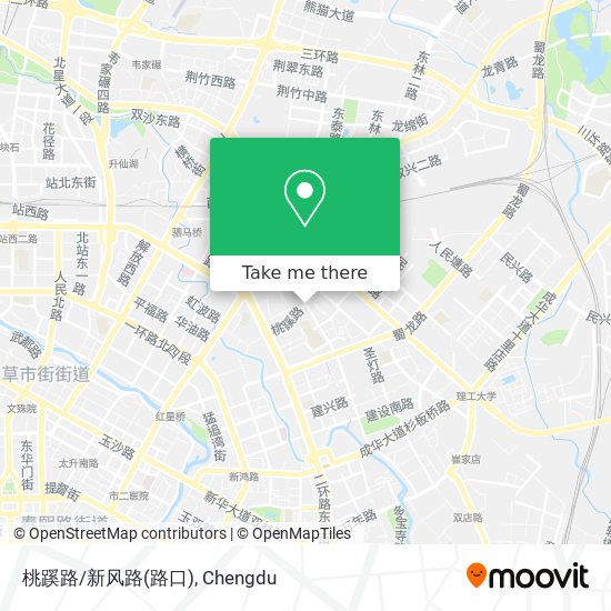 桃蹊路/新风路(路口) map