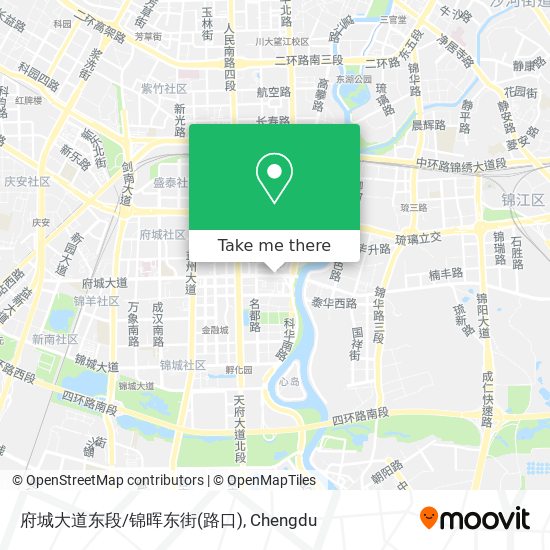 府城大道东段/锦晖东街(路口) map