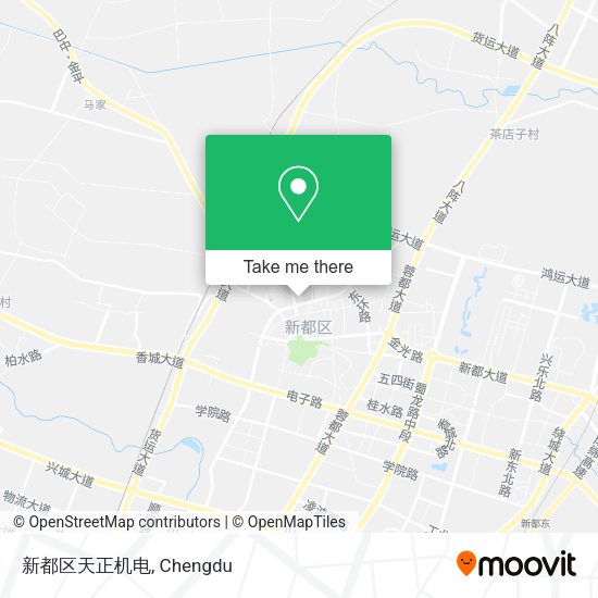 新都区天正机电 map