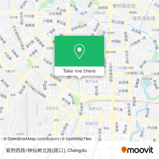 紫荆西路/神仙树北路(路口) map