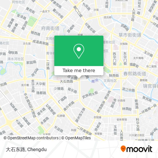 大石东路 map