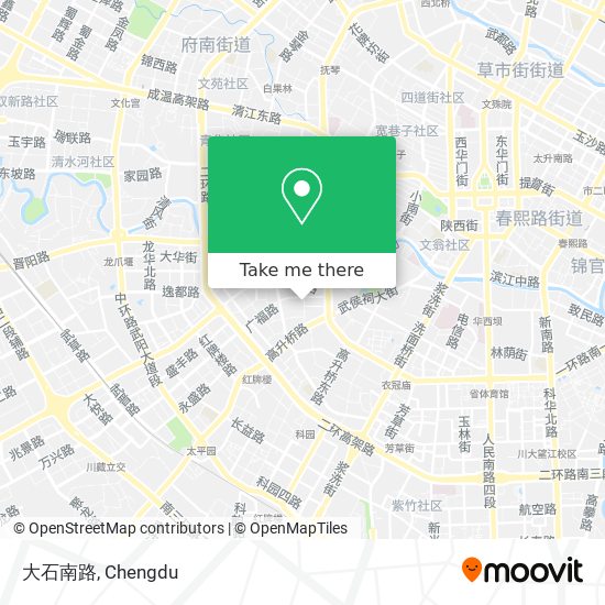 大石南路 map