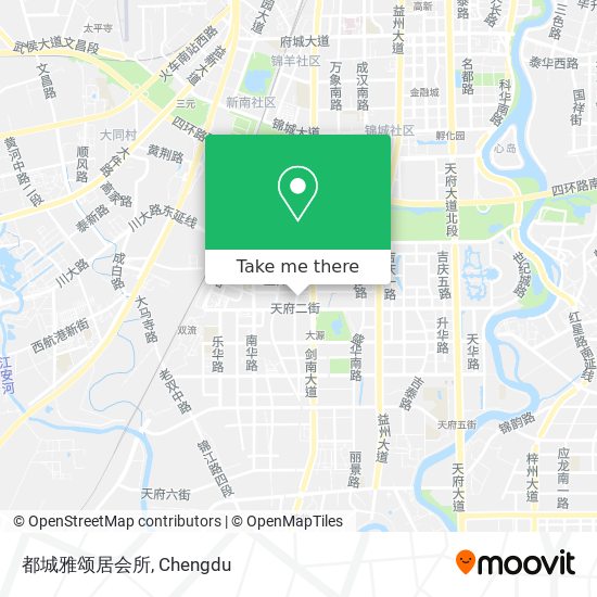 都城雅颂居会所 map
