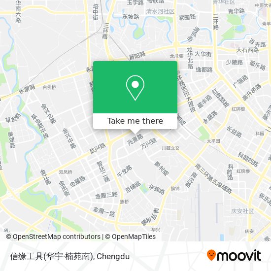 信缘工具(华宇·楠苑南) map