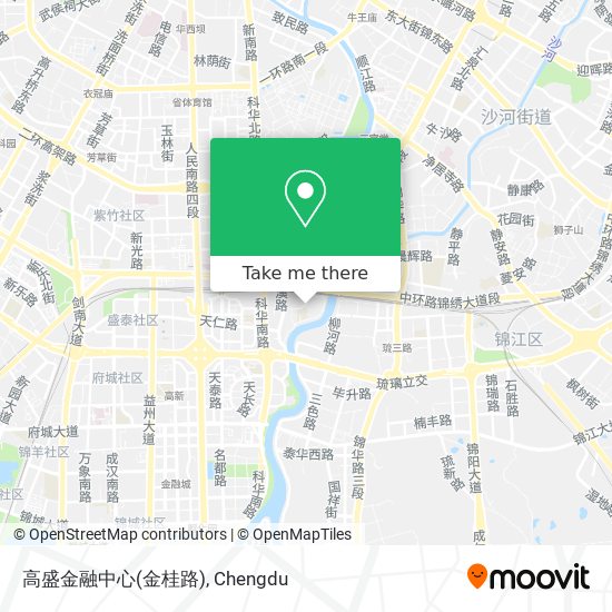 高盛金融中心(金桂路) map