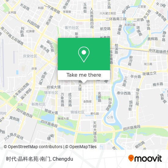 时代·晶科名苑-南门 map