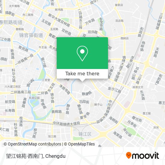 望江锦苑-西南门 map