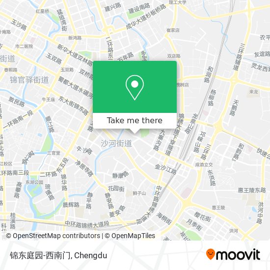 锦东庭园-西南门 map