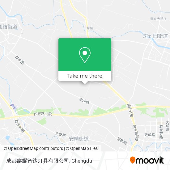 成都鑫耀智达灯具有限公司 map