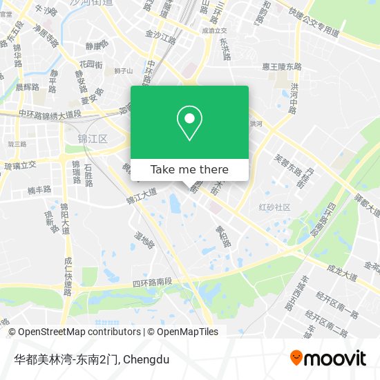 华都美林湾-东南2门 map
