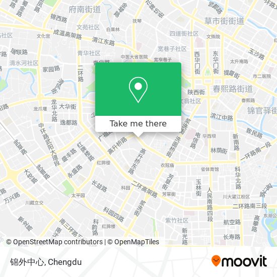 锦外中心 map