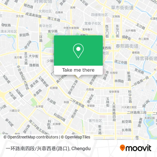 一环路南四段/兴蓉西巷(路口) map