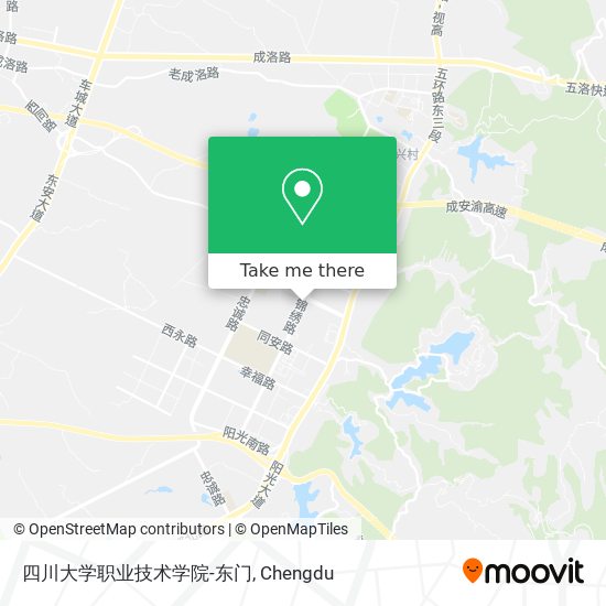 四川大学职业技术学院-东门 map