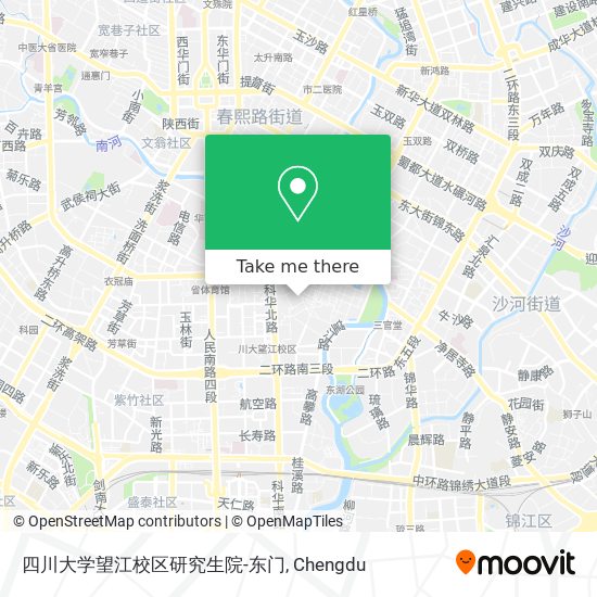 四川大学望江校区研究生院-东门 map