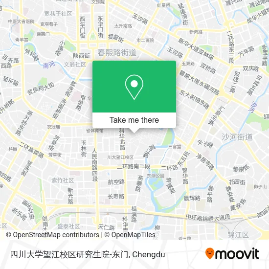 四川大学望江校区研究生院-东门 map