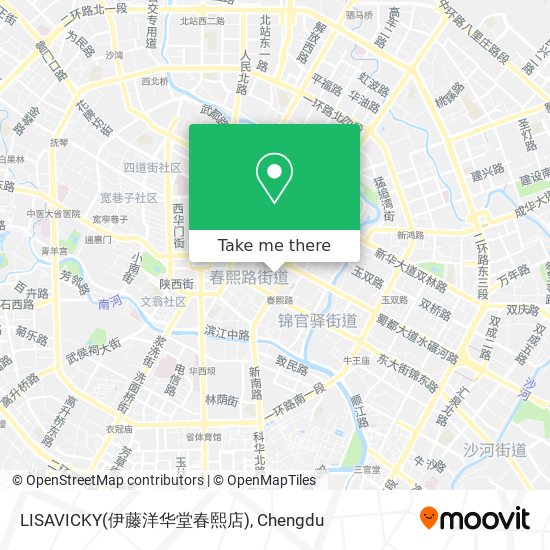 LISAVICKY(伊藤洋华堂春熙店) map