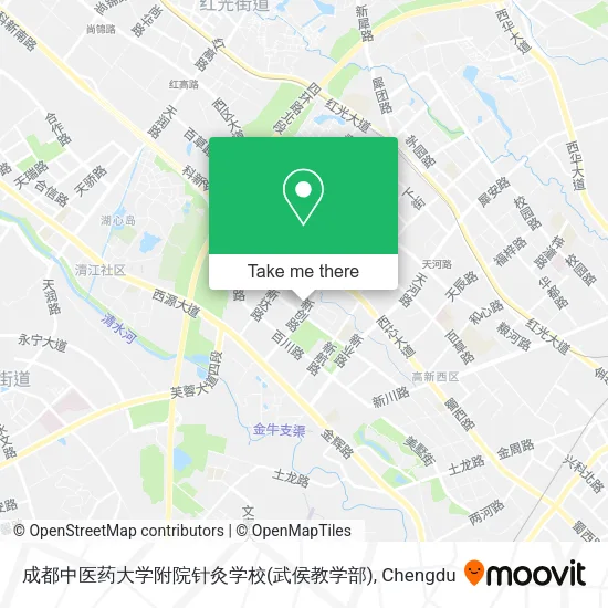 成都中医药大学附院针灸学校(武侯教学部) map