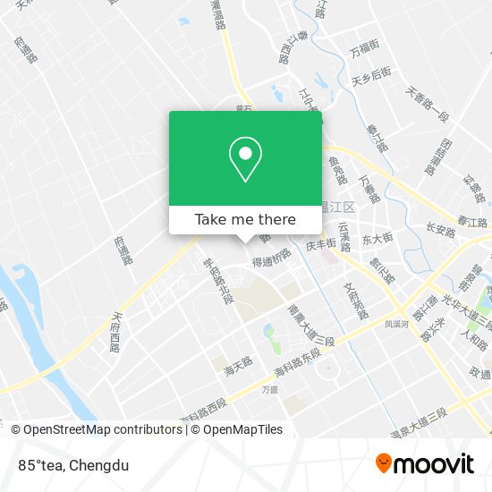 85°tea map