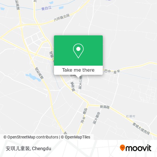 安琪儿童装 map