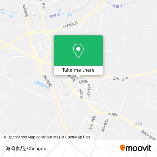 海湾食品 map