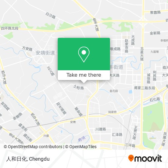 人和日化 map